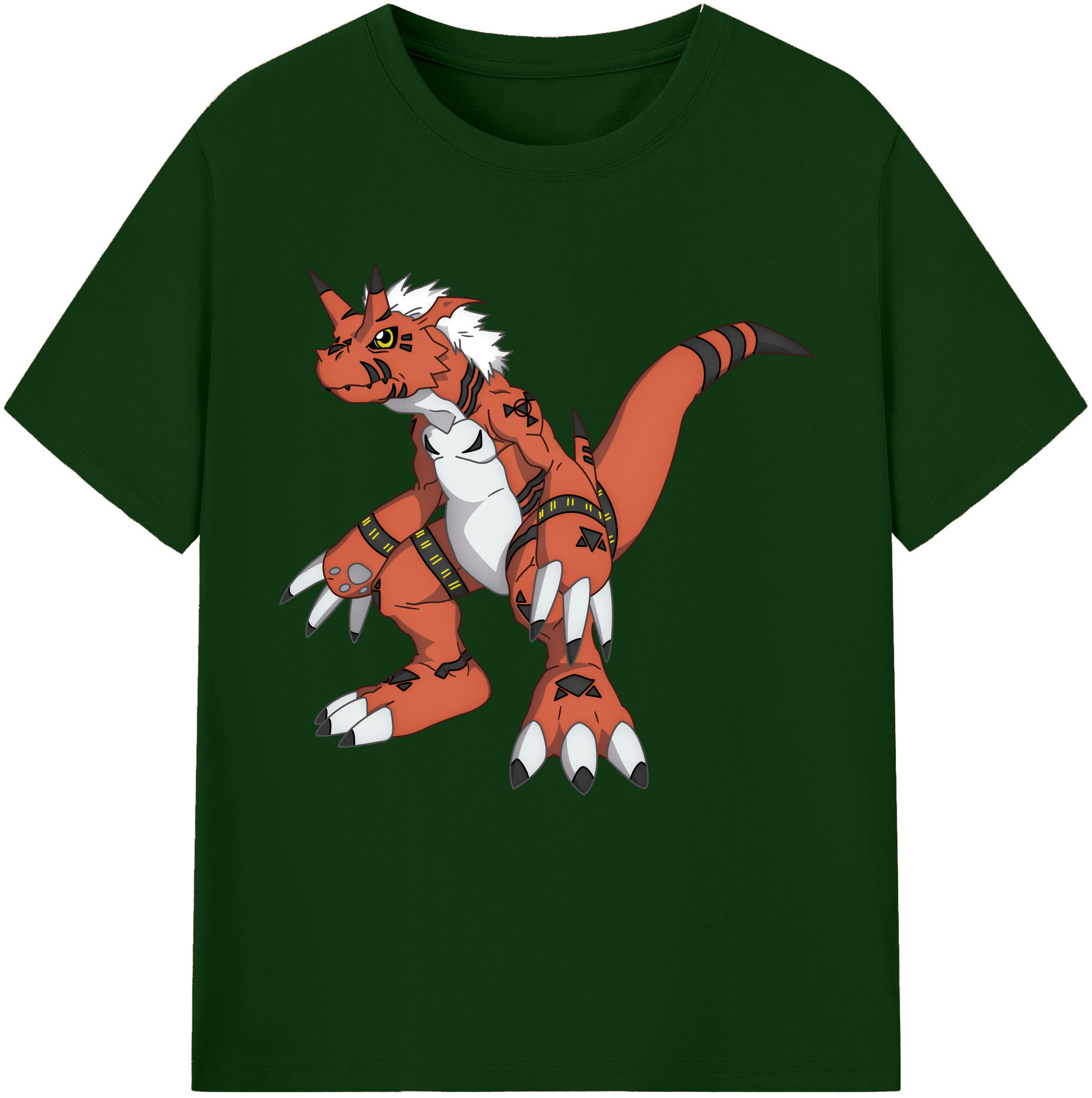（画像用） Digimon デジタルモンスター/デジモン 綿100％半袖Tシャツ（フロントプリント）